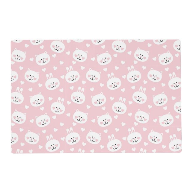 Love Pattern 2 Placemat (Front)