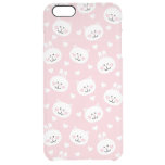 Love Pattern 2 Clear iPhone 6 Plus Case