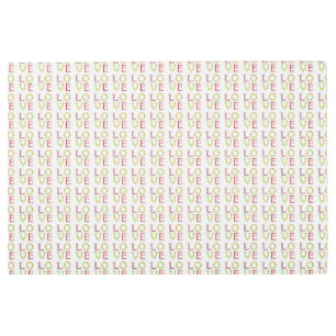 Love Pattern Metal Print