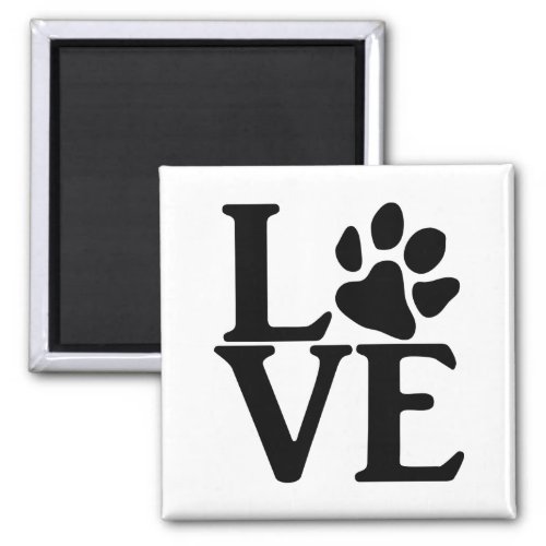 Love Paw Classic Magnet