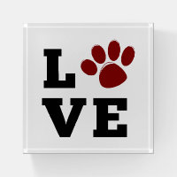 Love Paw Print Animal Lover Dog Lover