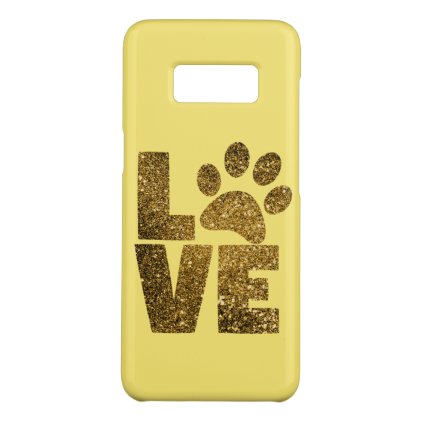 Love pawprint samsung s8 phone case