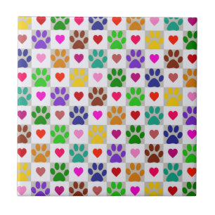 LOVE PAWS Tile