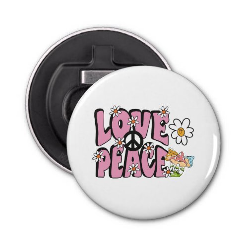 love peace concept hand_drawn illustration style 7 bottle opener