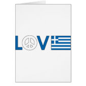 Love Peace Greece (Front)