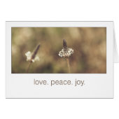 Love. Peace. Joy. Wildflowers. (Front Horizontal)