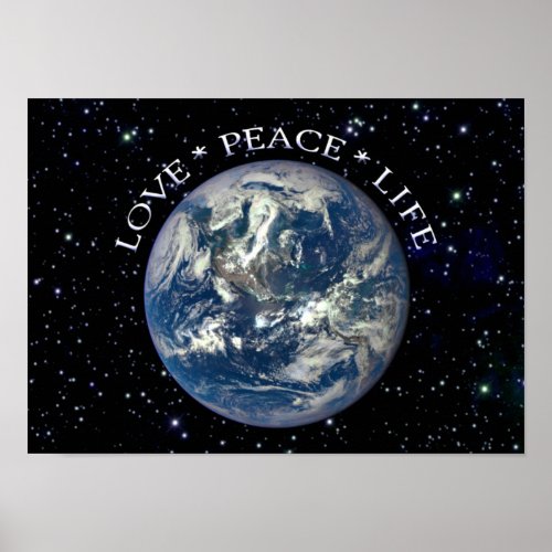 LOVE  PEACE  LIFE poster