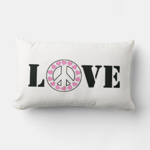 Love & Peace Lumbar Pillow