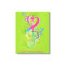 Love Peace Music Splatter swirls flowers birds