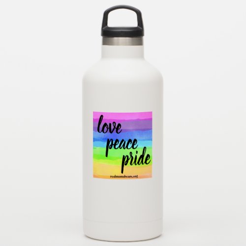 Love Peace Pride Vinyl Sticker