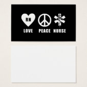 Love Peace RN (Front & Back)