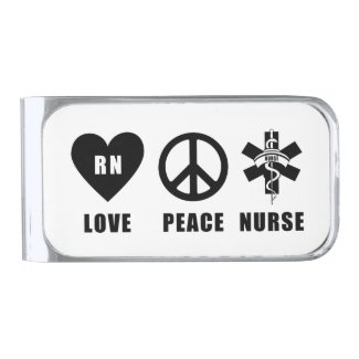 Money Clips Personalized For Nurses