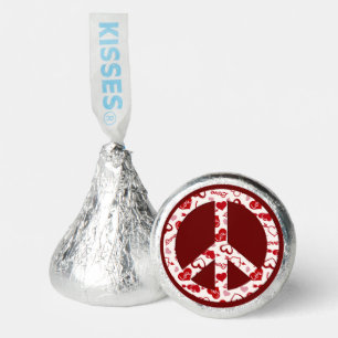 Love Peace Sign Hershey®'s Kisses®
