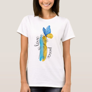 Love, Peace Ukraine, T-Shirt