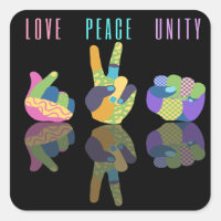 Love Peace Unity Hand Sign 