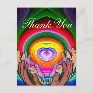 Love,Peace & Unity_ Postcard