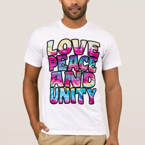 LOVE PEACE UNITY T_Shirt