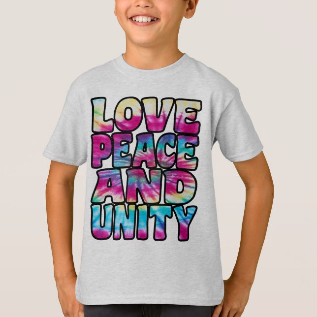 LOVE PEACE UNITY. T-Shirt (Front)