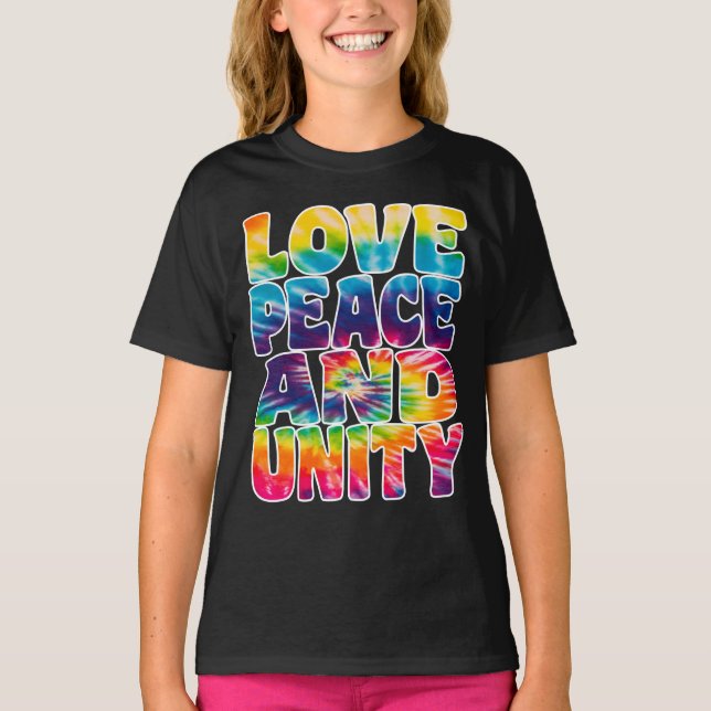LOVE PEACE UNITY. T-Shirt (Front)