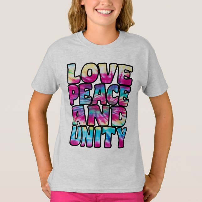 LOVE PEACE UNITY. T-Shirt (Front)