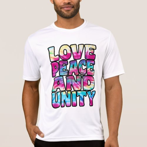 LOVE PEACE UNITY T_Shirt