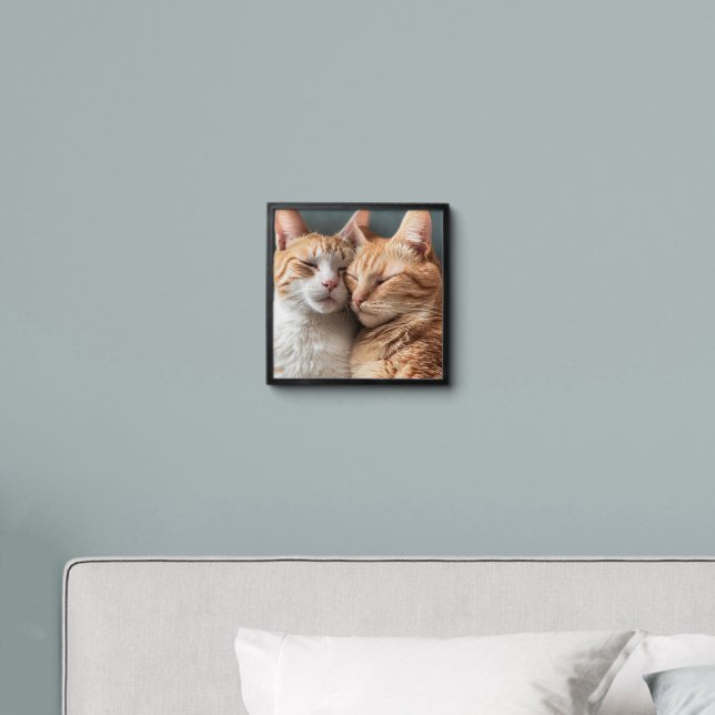 Love  peel and stick photo tile (Bedroom)