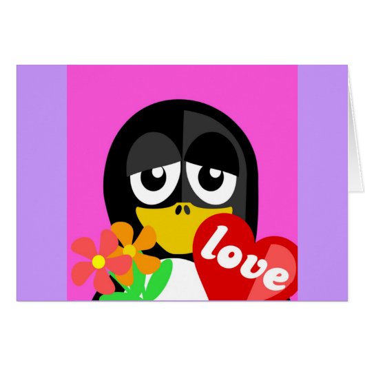 LOVE PENGUIN CARDS (Front Horizontal)