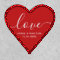Love Personalized Couples Anniversary Heart