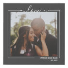 Love Personalized Photo and Text Typography