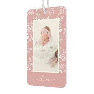 LOVE Personalized Photo Car Air Freshener