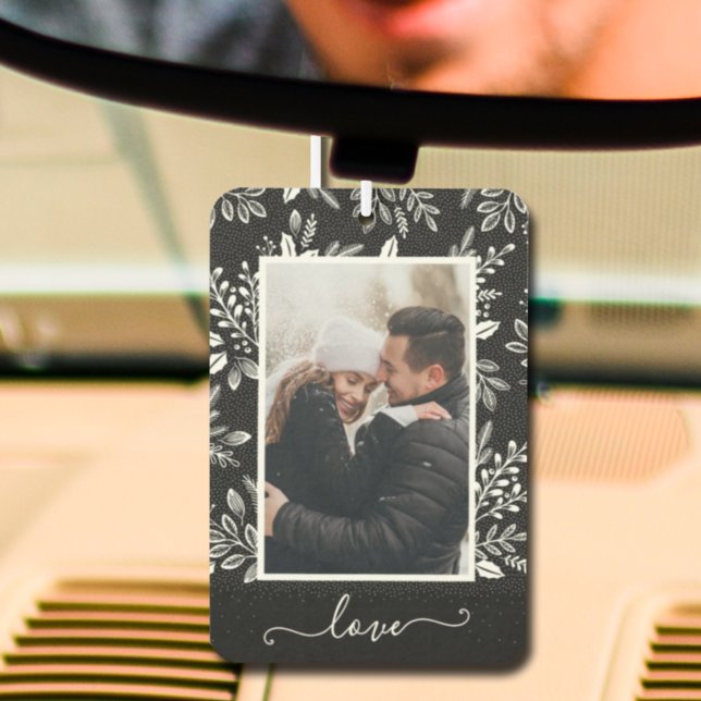 LOVE Personalized Photo Car Air Freshener (Creator Uploaded)