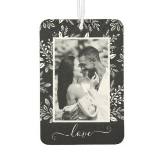 LOVE Personalized Photo Car Air Freshener