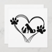 Love Pets paws  (Front/Back)
