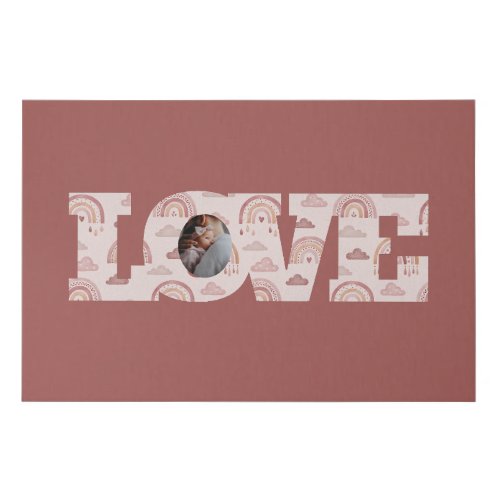 Love Photo Canvas Print