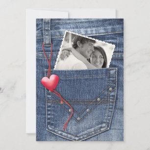Love Photo in a Pocket 3D Flat Card