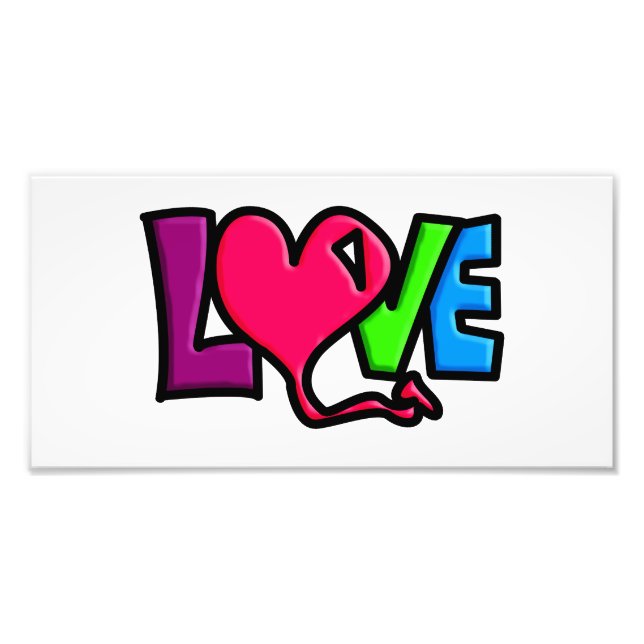 Love Photo Print (Front)