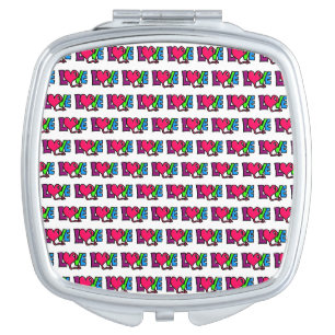 Love Photo Print Compact Mirror