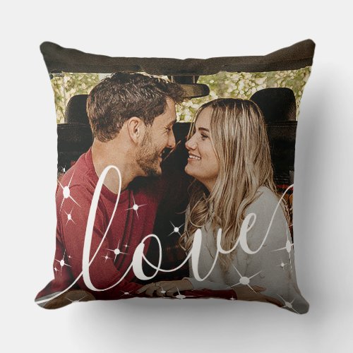 Love Photo Simple Throw Pillow