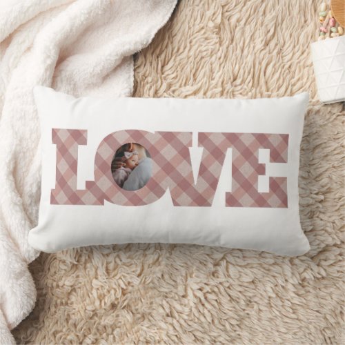 Love Photo Throw Pillow