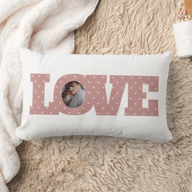 Love Photo Throw Pillow (Blanket)