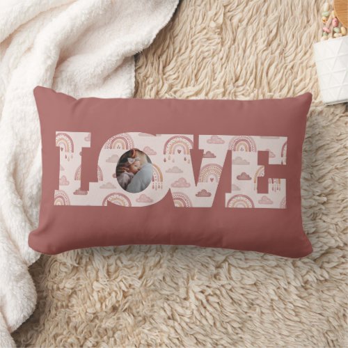 Love Photo Throw Pillow
