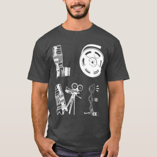 LOVE Photography LOVE Photography Camera Photograp T-Shirt