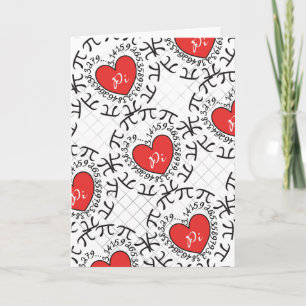 Love Pi 3.14 Pattern Card