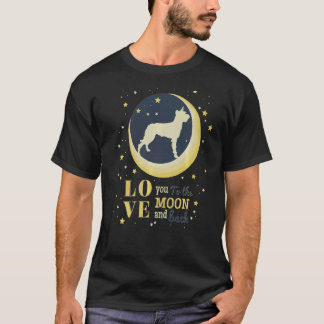 Love Picardy Shepherd Berger Picard To The Moon T-Shirt