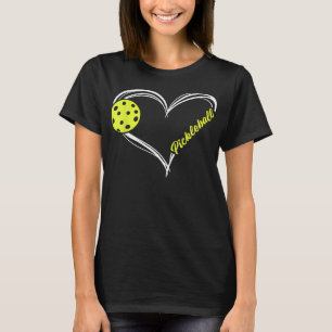 Love Pickleball - cute pickleball match, I love pi T-Shirt