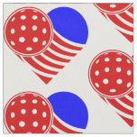 love pickleball heart fabric