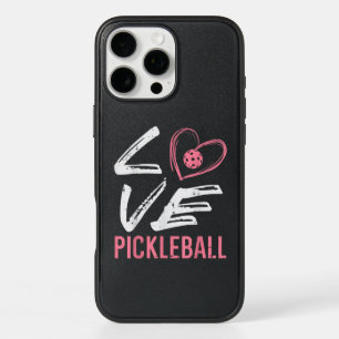 Love Pickleball Heart Pickle Ball Women Girls Kids iPhone 16 Pro Max Case