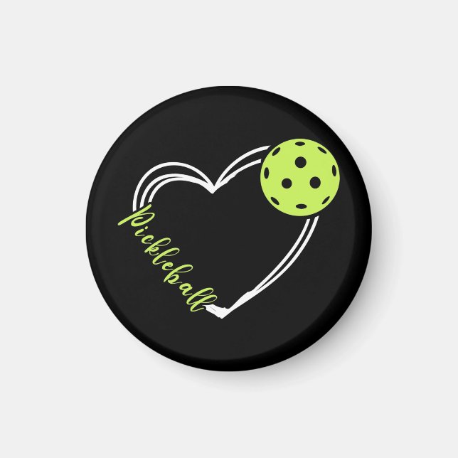Love Pickleball Women Magnet (Front)