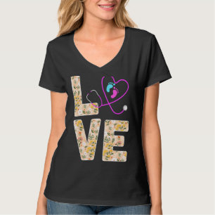 Love Picu Nurse Gradudate Pediatric Icu Nursing T-Shirt