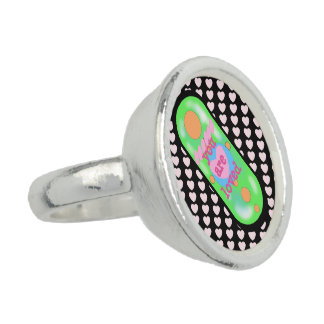 Love Pill Message Ring